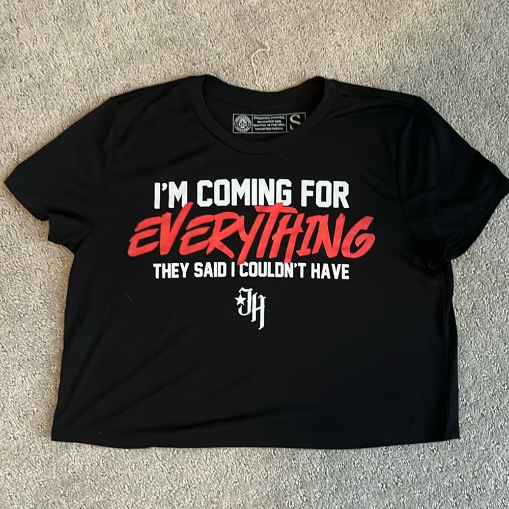 Super soft Jekyll Hyde crop top size S